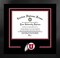 Utah Utes 11w x 8.5h Spirit Diploma Manhattan Black Frame with Bonus Campus Images Lithograph (value savings $59)